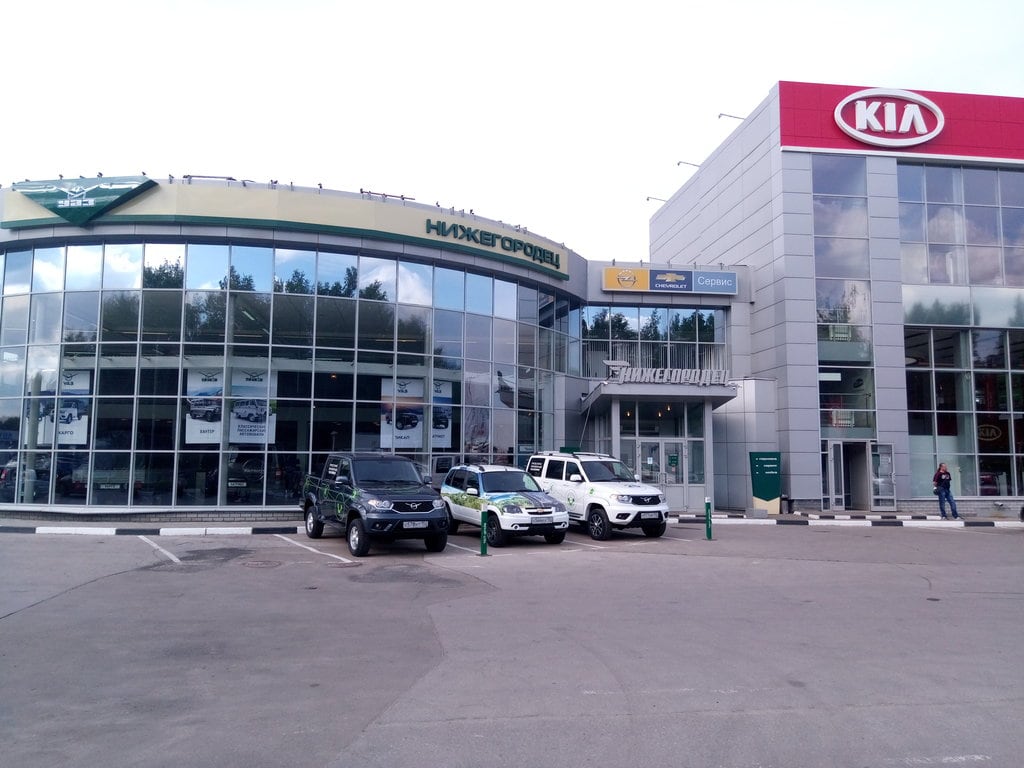 KIA Нижегородец в Нижнем Новгороде, улица Ларина, отзывы клиентов и рейтинг